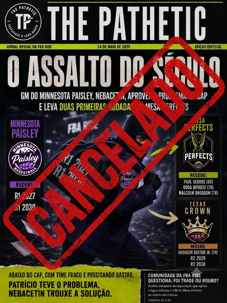 Reviravolta: Troca cancelada!