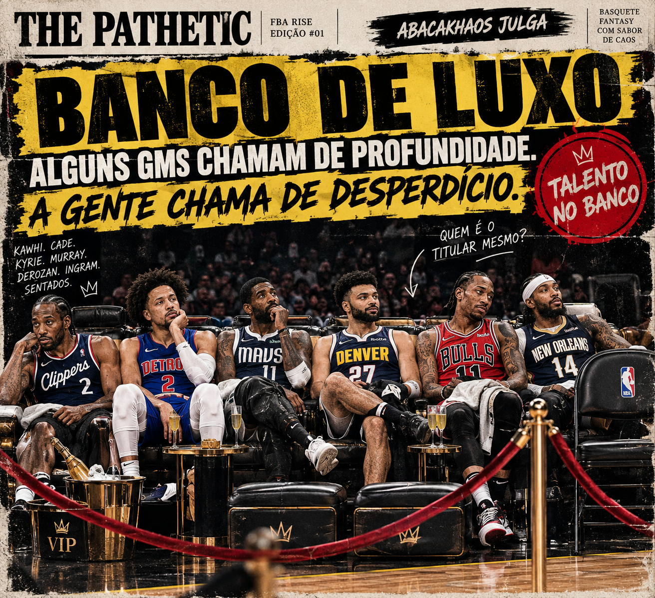 As vezes mais luxo que o resto do banco