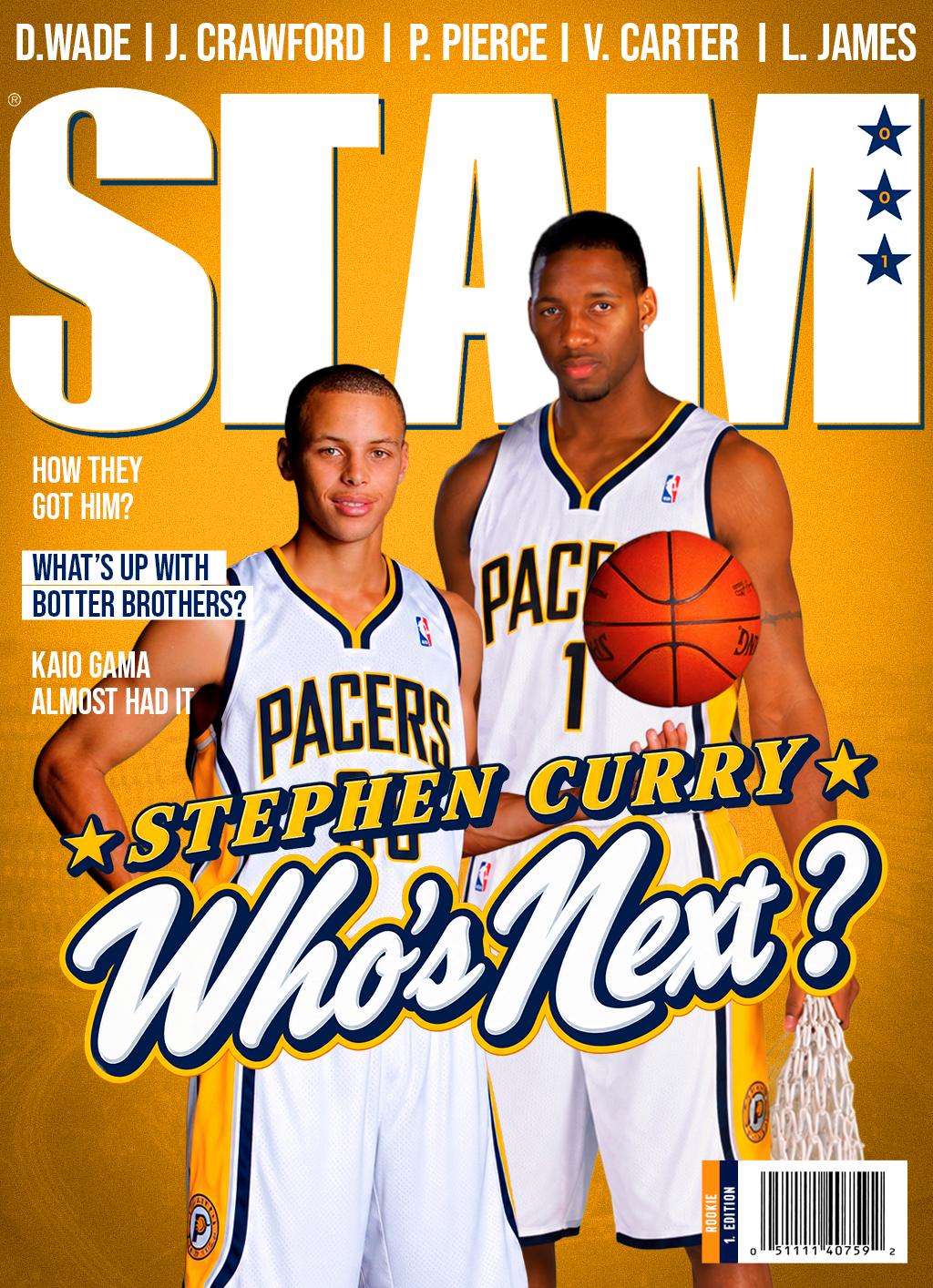 Curry e T-MAC no Pacers, tá certo isso?